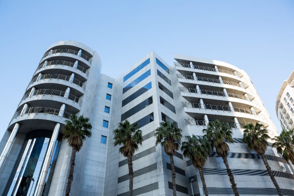 High-rise luxury apartment