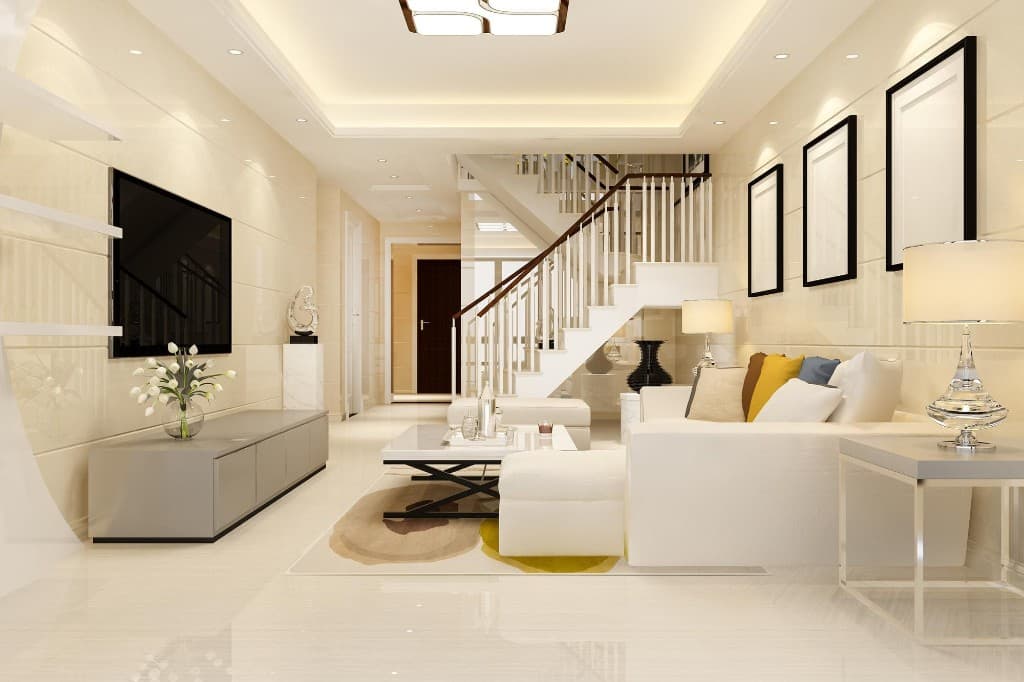 Luxury interior living room